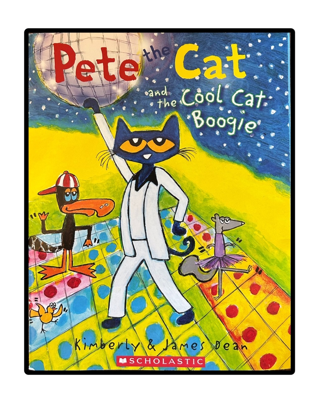 Pete the Cat and the Cool Cat Boogie Softcover Book by James Dean